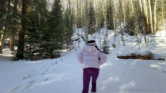 Preview of OnlyFans Lucy Mochi Snow Trip Anal XXX